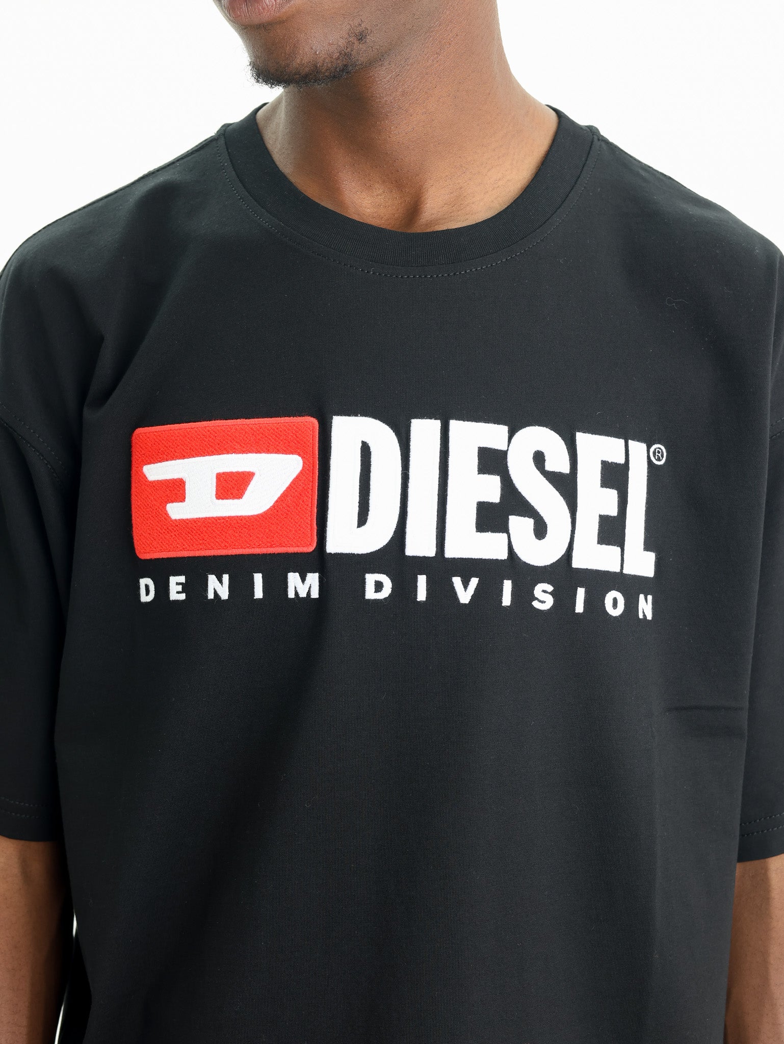 Diesel T-Shirt T-Boxt Div Relaxed Black